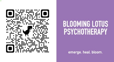 Blooming Lotus Psychotherapy Company Logo by Tala Barrage in Mississauga ON