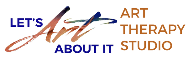 Let‘s Art About It- Art Therapy Company Logo by Shazia Siddiqi, MA, LPC, ATR-BC in Clawson MI